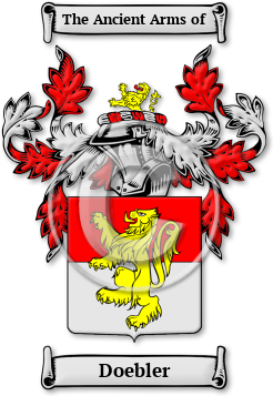 Doebler Family Crest Download (jpg) Legacy Series - 150 DPI