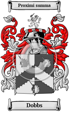 Dobbs Family Crest Download (JPG) Heritage Series - 600 DPI