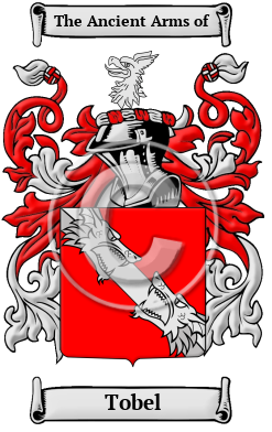 Tobel Family Crest Download (JPG) Heritage Series - 600 DPI