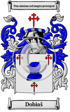 Dobiaš Family Crest Download (JPG) Heritage Series - 600 DPI