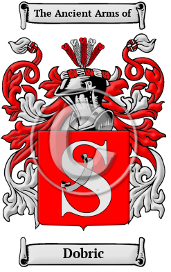 Dobric Family Crest Download (JPG) Heritage Series - 600 DPI