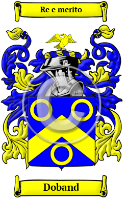 Doband Family Crest Download (JPG) Heritage Series - 300 DPI