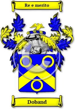 Doband Family Crest Download (JPG) Legacy Series - 600 DPI