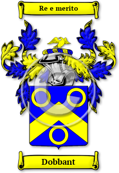 Dobbant Family Crest Download (JPG) Legacy Series - 600 DPI