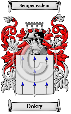 Dokry Family Crest Download (JPG) Heritage Series - 600 DPI