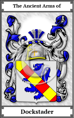 Dockstader Family Crest Download (JPG)  Book Plated - 150 DPI