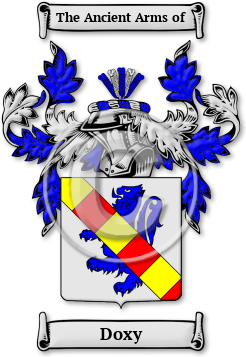 Doxy Family Crest Download (JPG) Legacy Series - 600 DPI