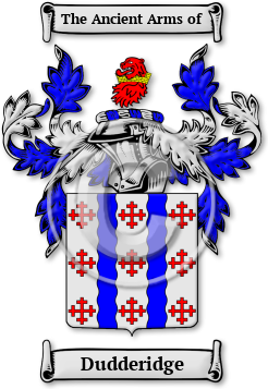 Dudderidge Family Crest Download (jpg) Legacy Series - 150 DPI