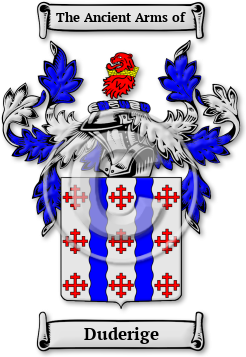 Duderige Family Crest Download (JPG) Legacy Series - 600 DPI