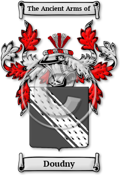 Doudny Family Crest Download (jpg) Legacy Series - 150 DPI