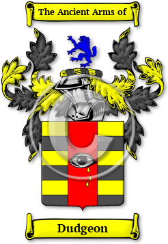 Dudgeon Family Crest Download (jpg) Legacy Series - 150 DPI