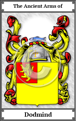 Dodmind Family Crest Download (JPG)  Book Plated - 150 DPI