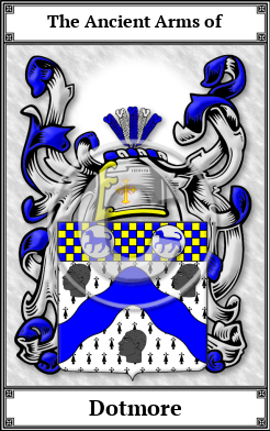 Dotmore Family Crest Download (JPG)  Book Plated - 150 DPI