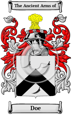 Doe Family Crest Download (JPG) Heritage Series - 600 DPI