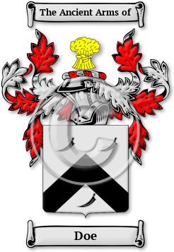 Doe Family Crest Download (JPG) Legacy Series - 600 DPI
