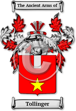 Tollinger Family Crest Download (jpg) Legacy Series - 150 DPI