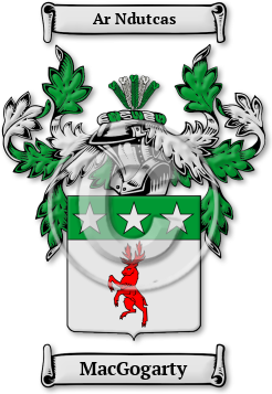 MacGogarty Family Crest Download (jpg) Legacy Series - 150 DPI