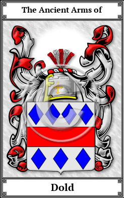 Dold Family Crest Download (JPG) Book Plated - 600 DPI