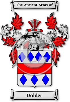 Dolder Family Crest Download (jpg) Legacy Series - 150 DPI