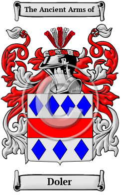 Doler Family Crest Download (JPG) Heritage Series - 600 DPI