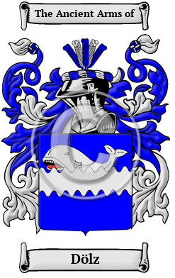Dölz Family Crest Download (JPG) Heritage Series - 300 DPI