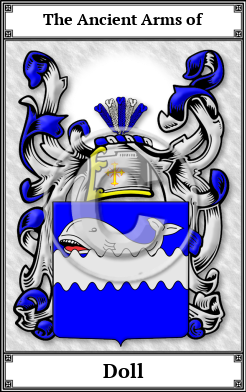 Doll Family Crest Download (JPG)  Book Plated - 150 DPI