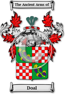 Doal Family Crest Download (jpg) Legacy Series - 150 DPI