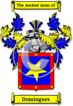 Domingues Family Crest Download (jpg) Legacy Series - 150 DPI