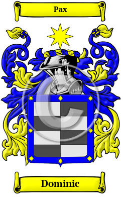 Dominic Family Crest Download (JPG) Heritage Series - 600 DPI