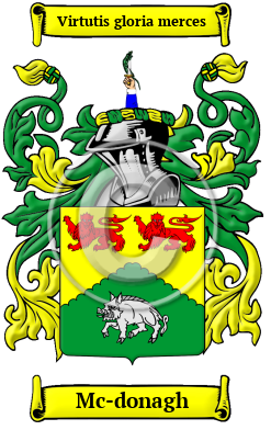 Mc-donagh Family Crest Download (JPG) Heritage Series - 300 DPI
