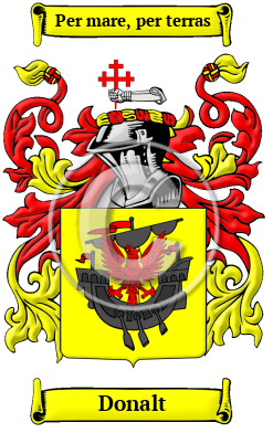 Donalt Family Crest/Coat of Arms
