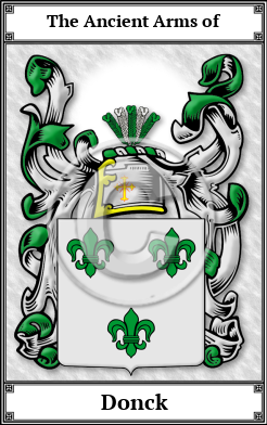 Donck Family Crest Download (JPG) Book Plated - 600 DPI