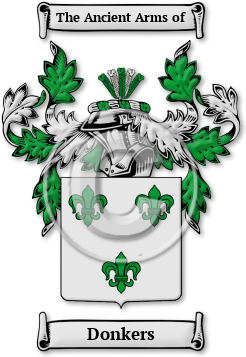 Donkers Family Crest Download (jpg) Legacy Series - 150 DPI