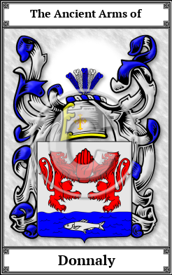 Donnaly Family Crest Download (JPG) Book Plated - 600 DPI