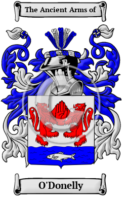 O'Donelly Family Crest/Coat of Arms