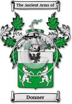 Donner Family Crest Download (JPG) Legacy Series - 600 DPI