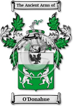 O'Donahue Family Crest Download (jpg) Legacy Series - 150 DPI