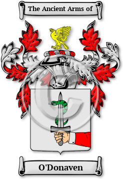 O'Donaven Family Crest Download (JPG) Legacy Series - 600 DPI