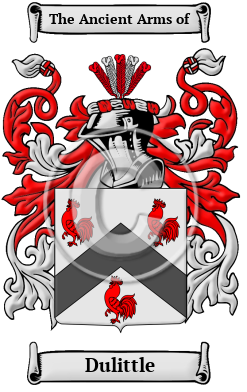 Dulittle Family Crest Download (JPG) Heritage Series - 600 DPI