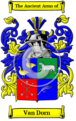 Van Dorn Family Crest Download (JPG) Heritage Series - 300 DPI