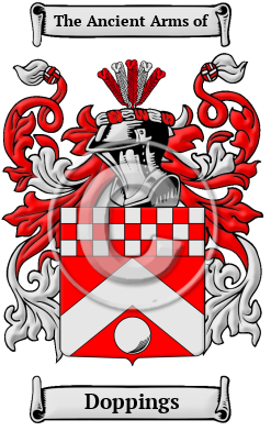 Doppings Family Crest/Coat of Arms