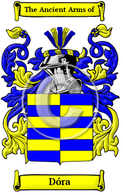 Dóra Family Crest Download (JPG) Heritage Series - 300 DPI