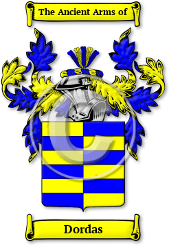 Dordas Family Crest Download (jpg) Legacy Series - 150 DPI