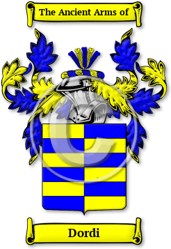 Dordi Family Crest Download (jpg) Legacy Series - 150 DPI