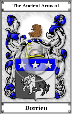 Dorrien Family Crest Download (JPG)  Book Plated - 150 DPI