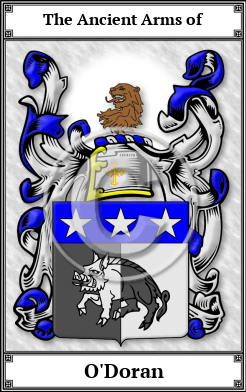 O'Doran Family Crest Download (JPG)  Book Plated - 150 DPI