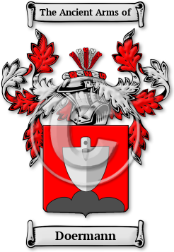 Doermann Family Crest Download (jpg) Legacy Series - 150 DPI