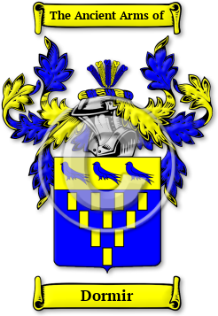 Dormir Family Crest Download (jpg) Legacy Series - 150 DPI