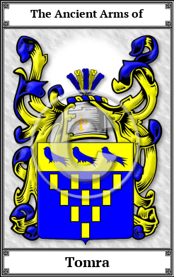 Tomra Family Crest Download (JPG)  Book Plated - 150 DPI