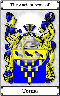 Torma Family Crest Download (JPG)  Book Plated - 150 DPI